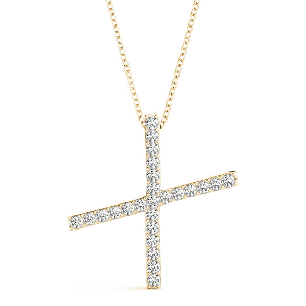 Diamond Initial Pendant · 0.15 ct tw