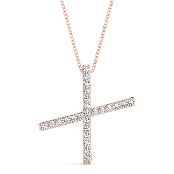 Diamond Initial Pendant · 0.15 ct tw
