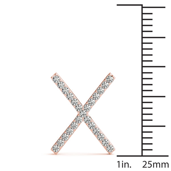 Diamond Initial Pendant · 0.15 ct tw