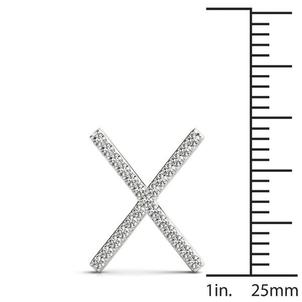 Diamond Initial Pendant · 0.15 ct tw
