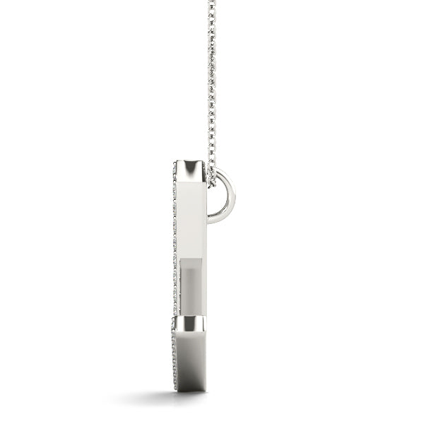 Diamond Initial Pendant · 0.16 ct tw