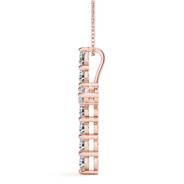 11 Stone Cross Diamond Pendant · 2.20 ct tw
