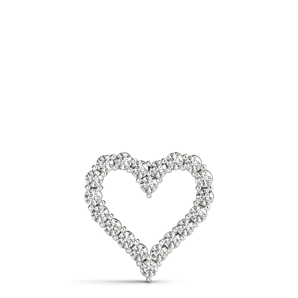 Heart Diamond Pendant · 0.60 ct tw