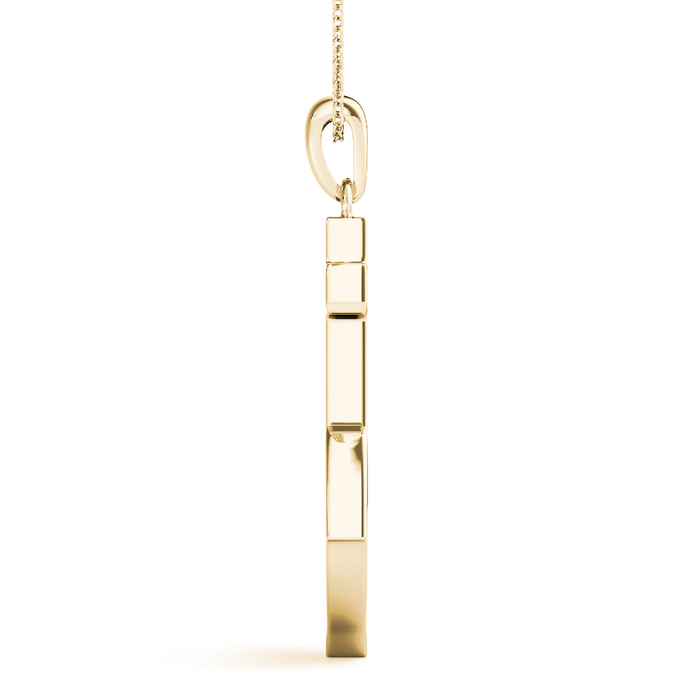 Diamond Anchor Pendant · 0.38 ct tw