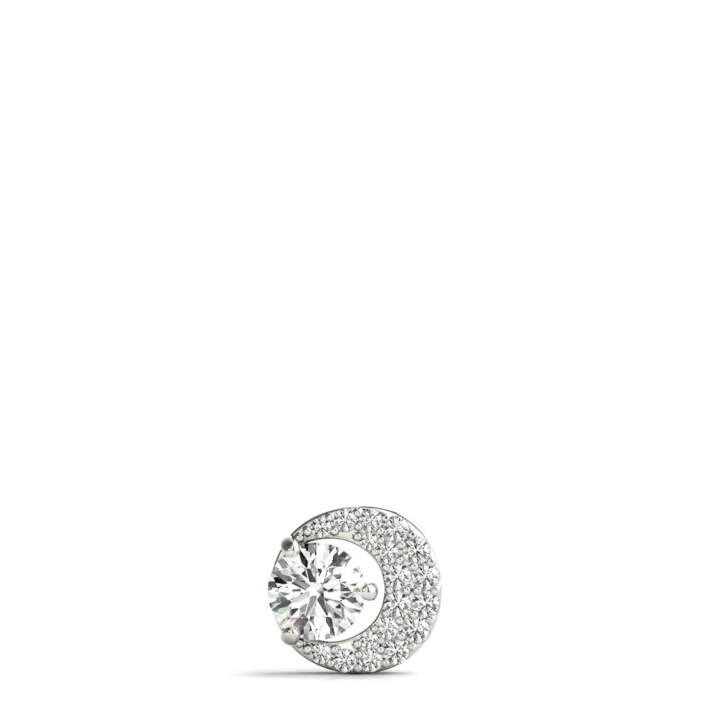Round Fashion Center Diamond Pendant · 0.31 ct tw