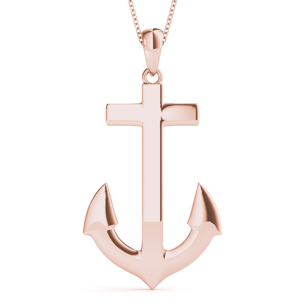 Solid Anchor Pendant