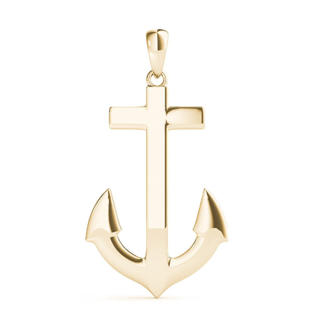 Solid Anchor Pendant