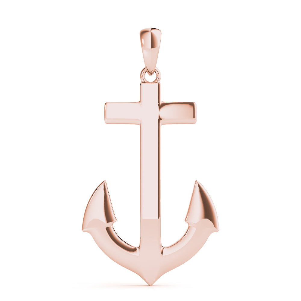 Solid Anchor Pendant