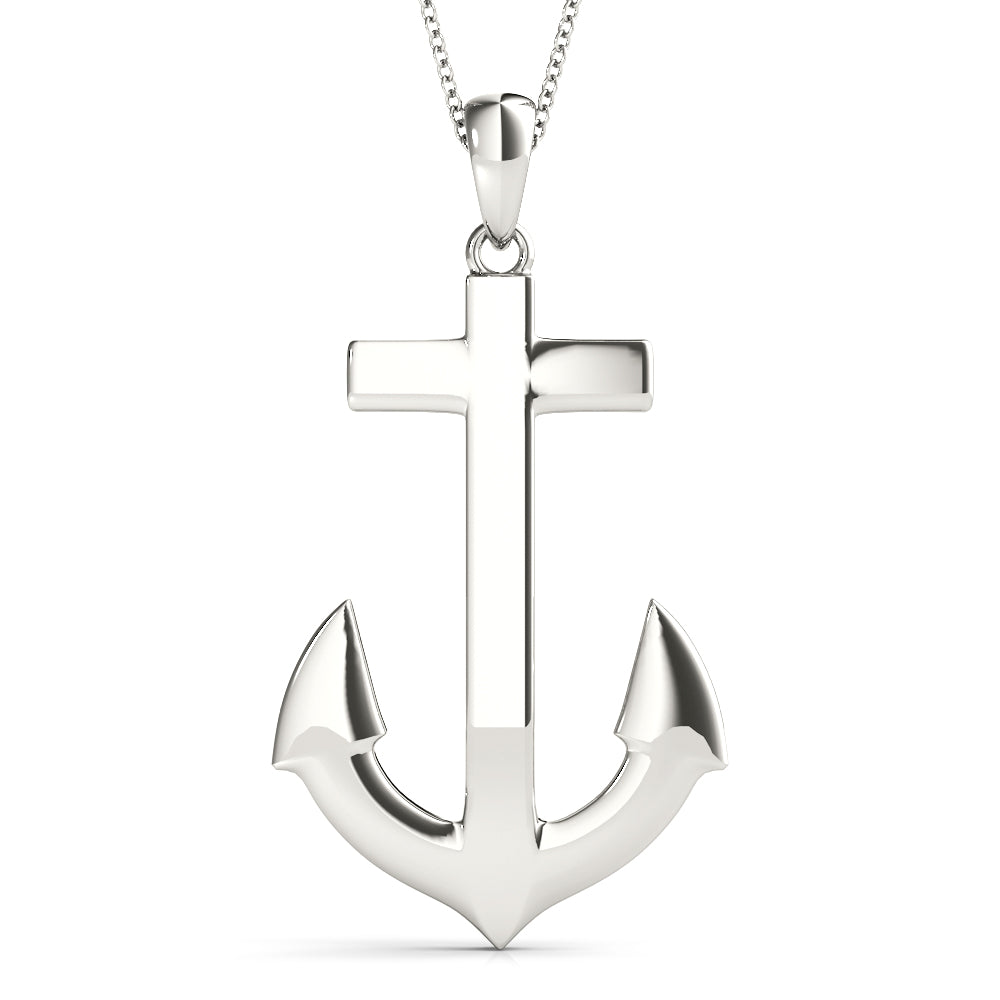 Solid Anchor Pendant