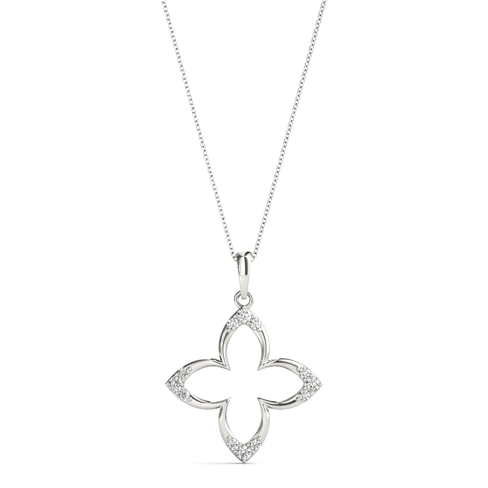 15mm Fashion Diamond Pendant · 0.09 ct tw