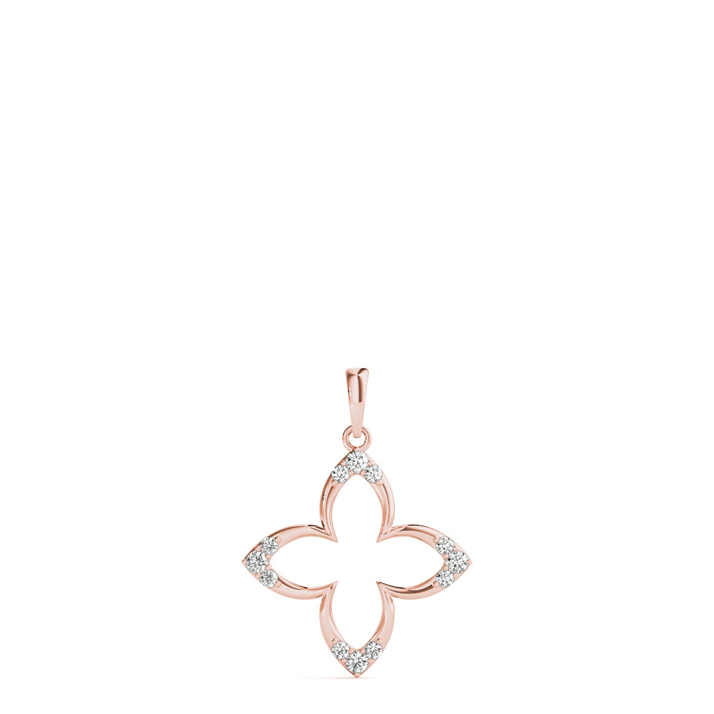 15mm Fashion Diamond Pendant · 0.09 ct tw