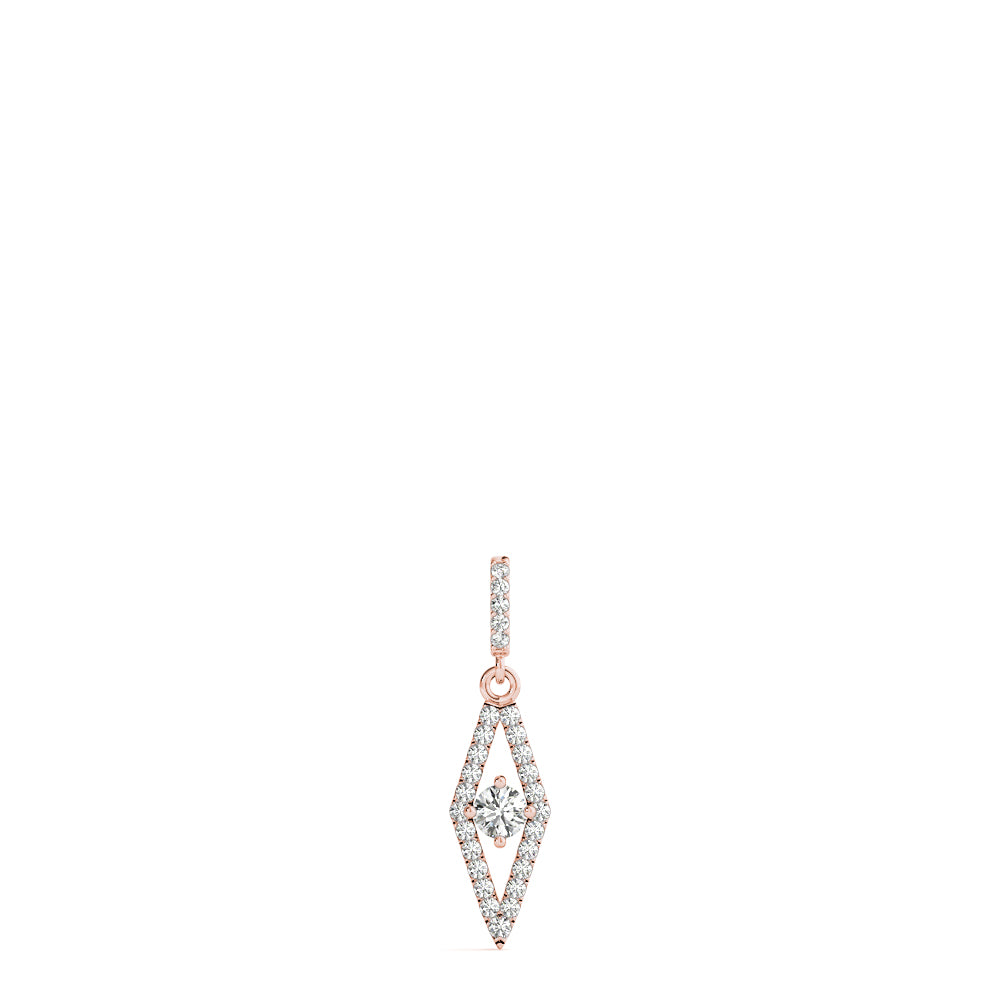 Round Fashion Diamond Pendant · 0.31 ct tw