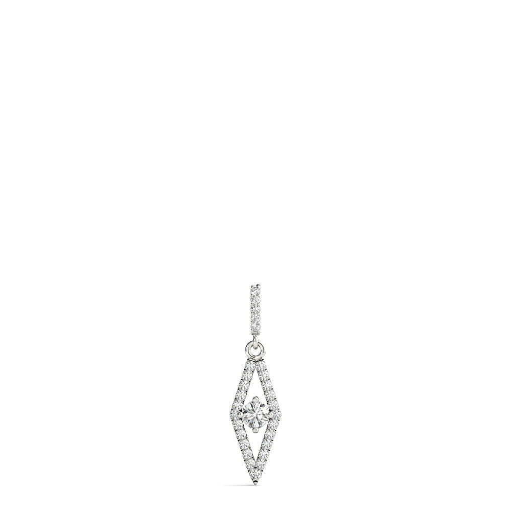 Round Fashion Diamond Pendant · 0.31 ct tw
