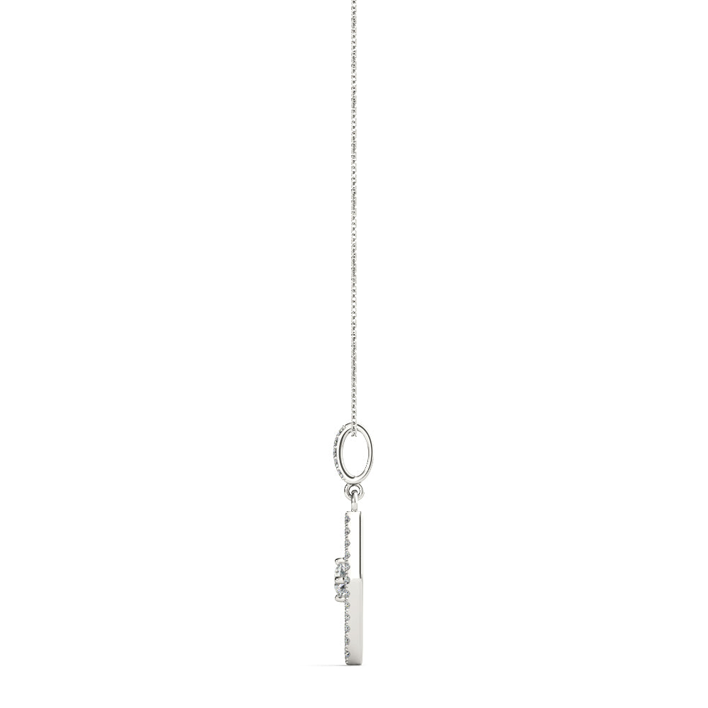 Round Fashion Diamond Pendant · 0.31 ct tw