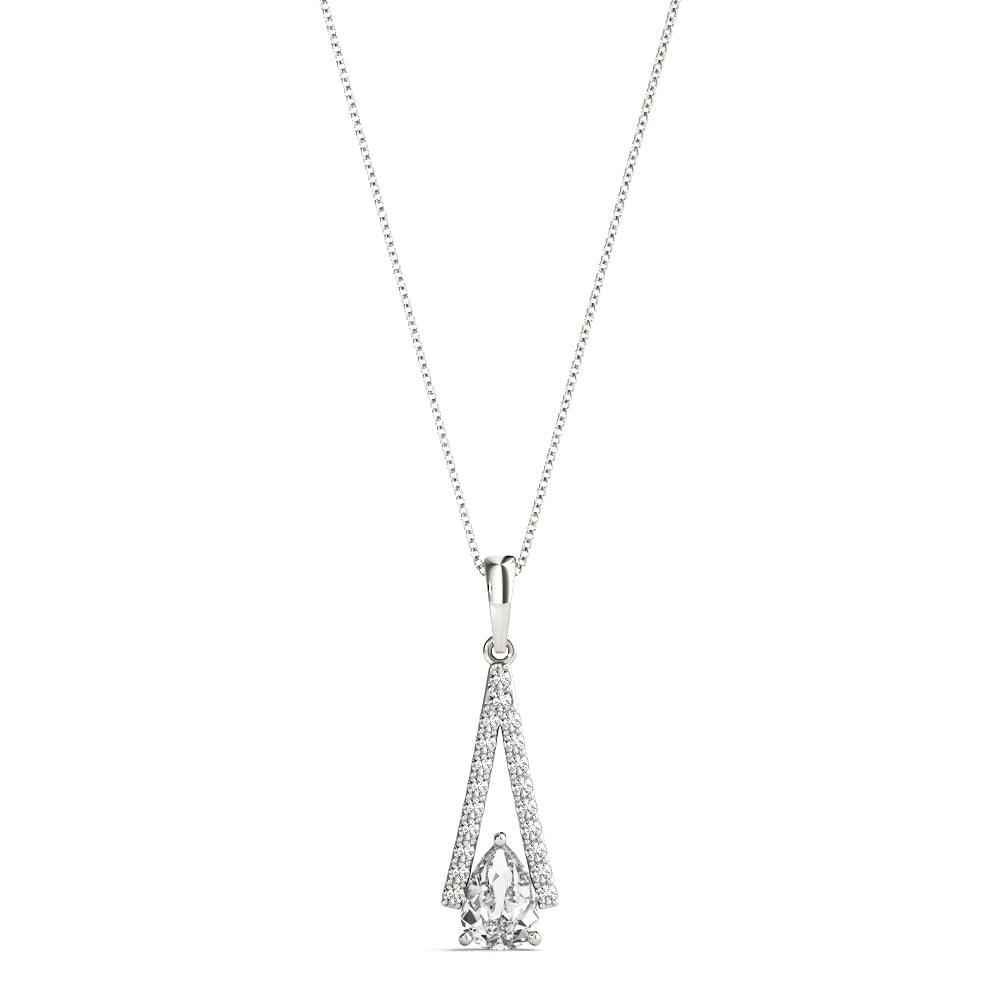 Pear Fashion Diamond Pendant · 0.30 ct tw
