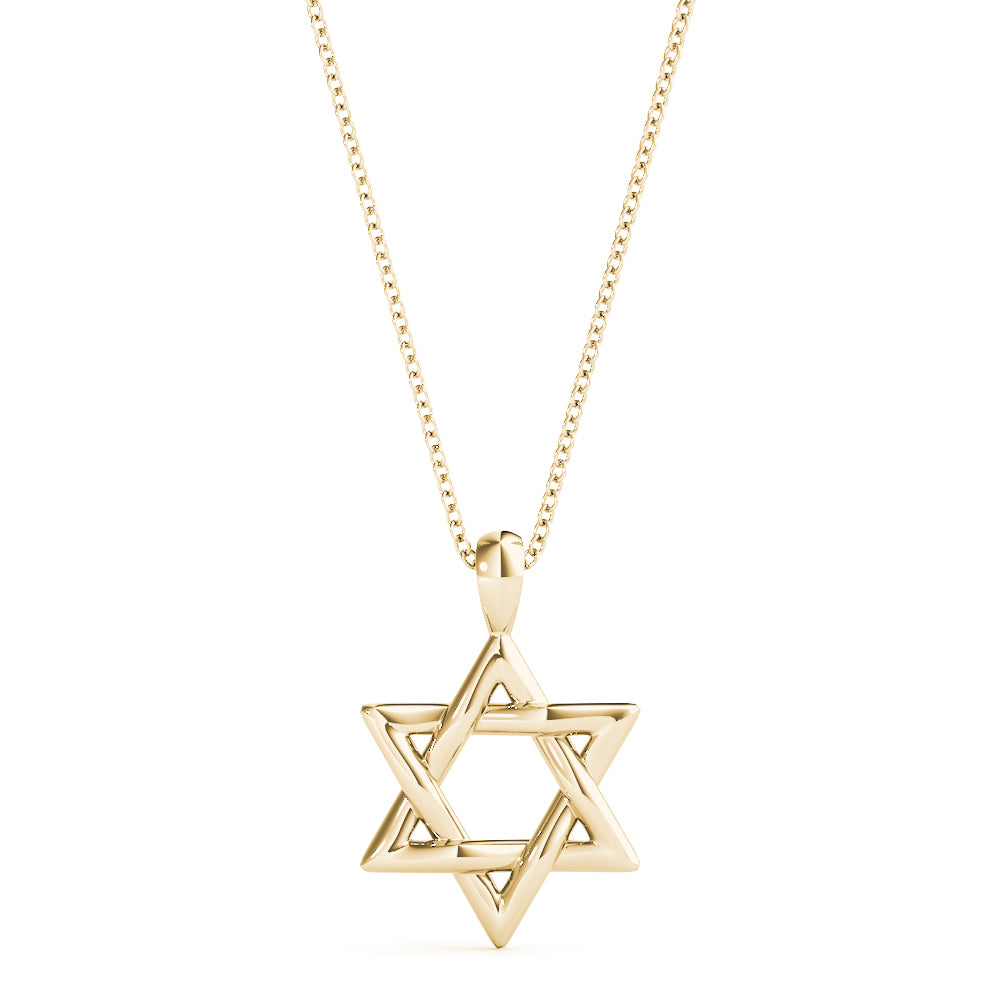 9mm Star of David Pendant