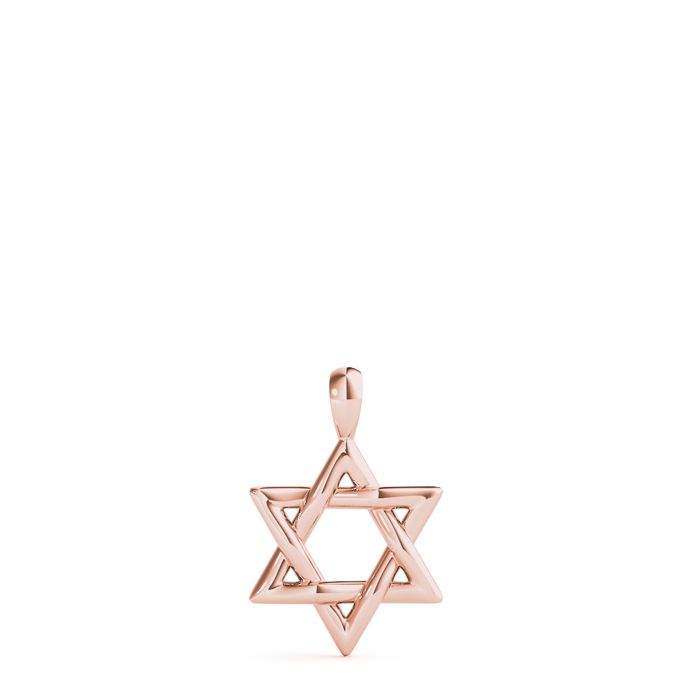9mm Star of David Pendant