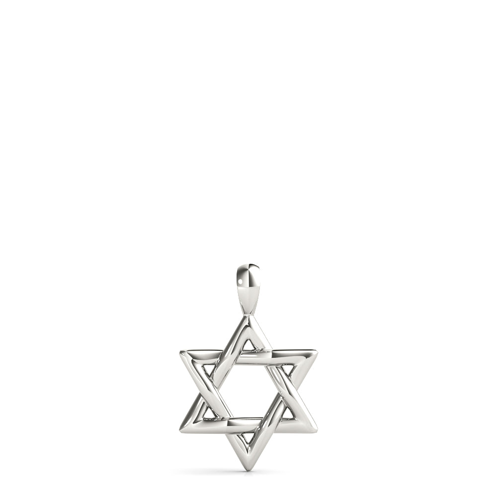 9mm Star of David Pendant