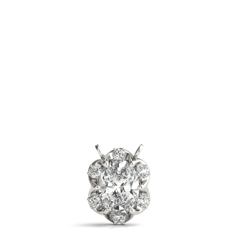 Oval Fashion Diamond Pendant · 0.06 ct tw