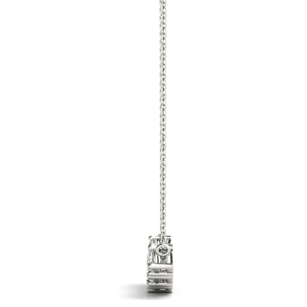 Seven-Stone Diamond Pendant · 0.94 ct tw