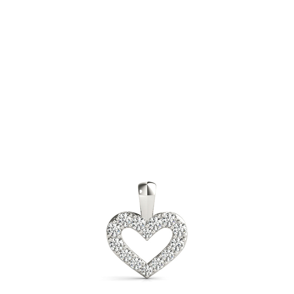 Heart Diamond Pendant · 0.12 ct tw