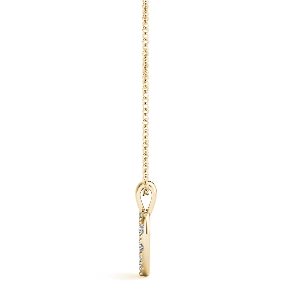 Heart Diamond Pendant · 0.12 ct tw