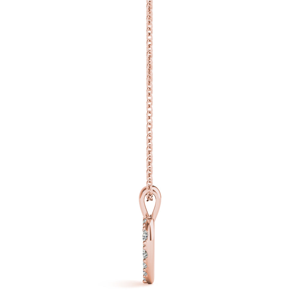 Heart Diamond Pendant · 0.12 ct tw