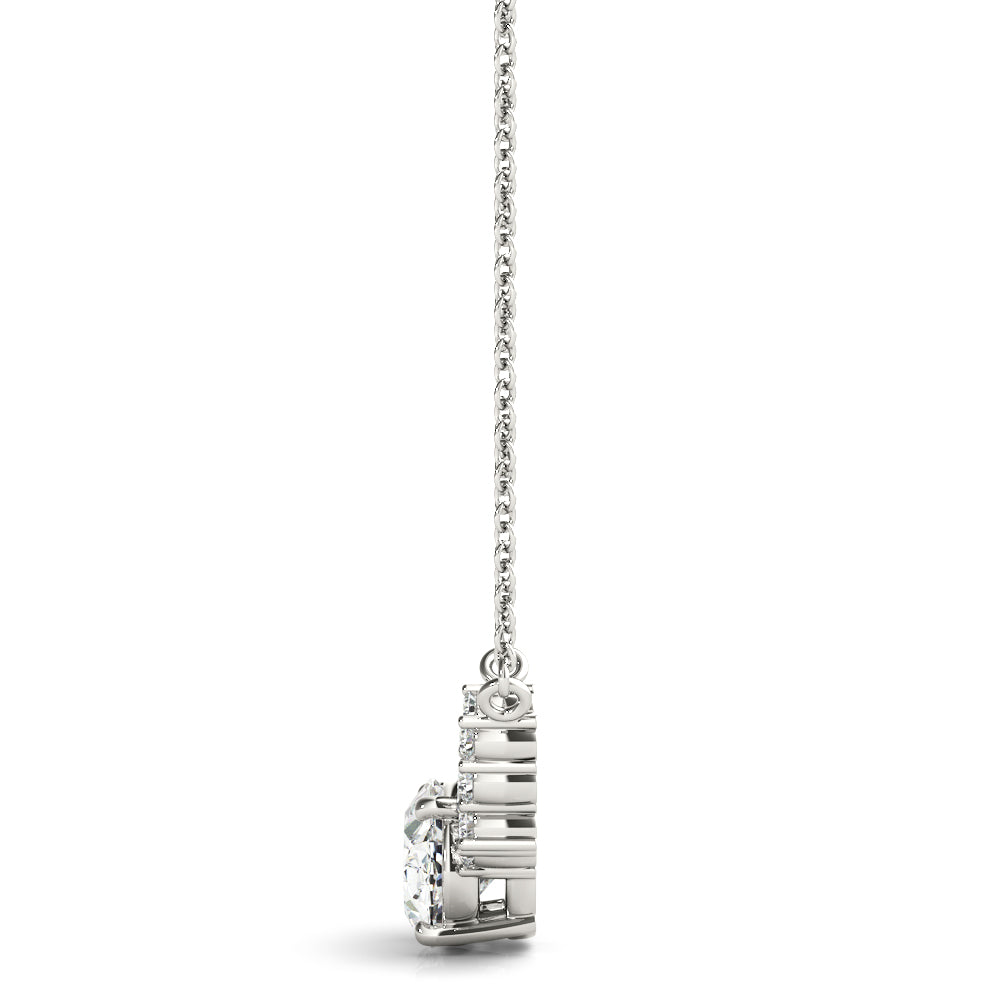 Oval Fashion Diamond Pendant · 0.48 ct tw