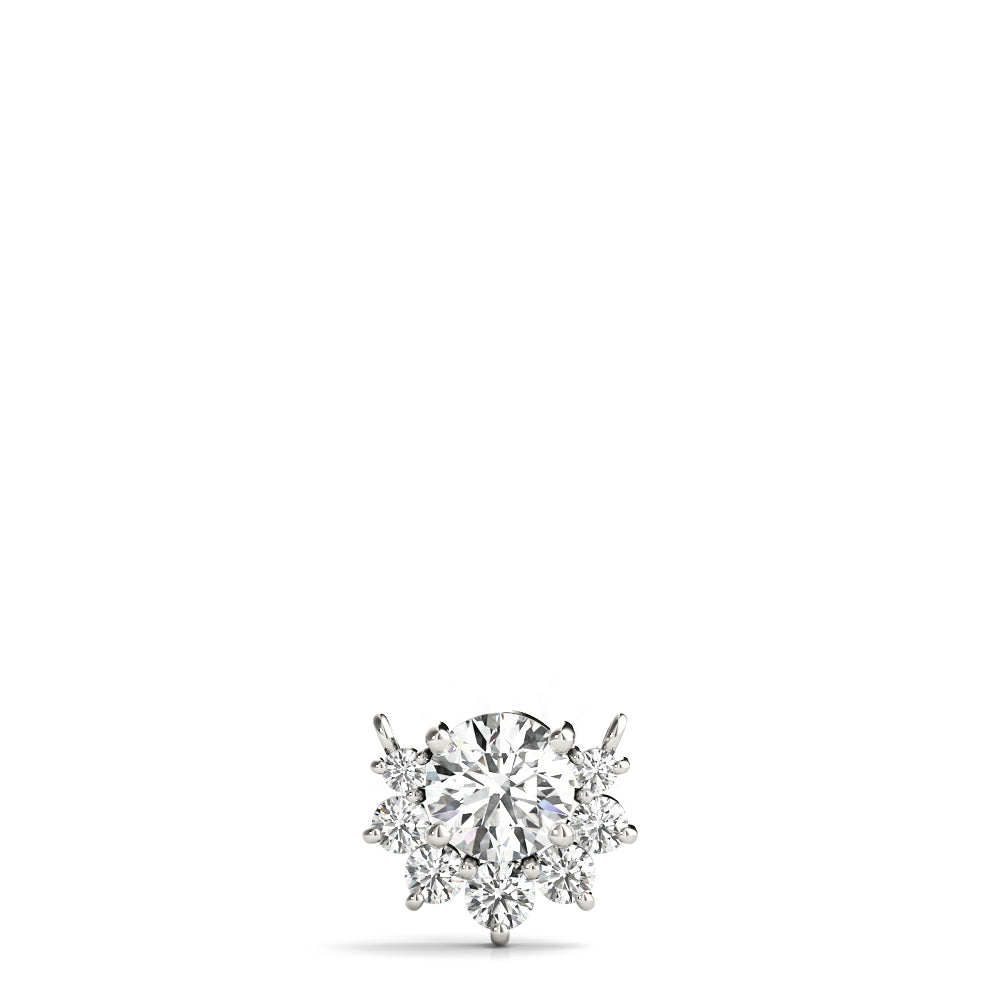 Round Fashion Diamond Pendant · 0.47 ct tw