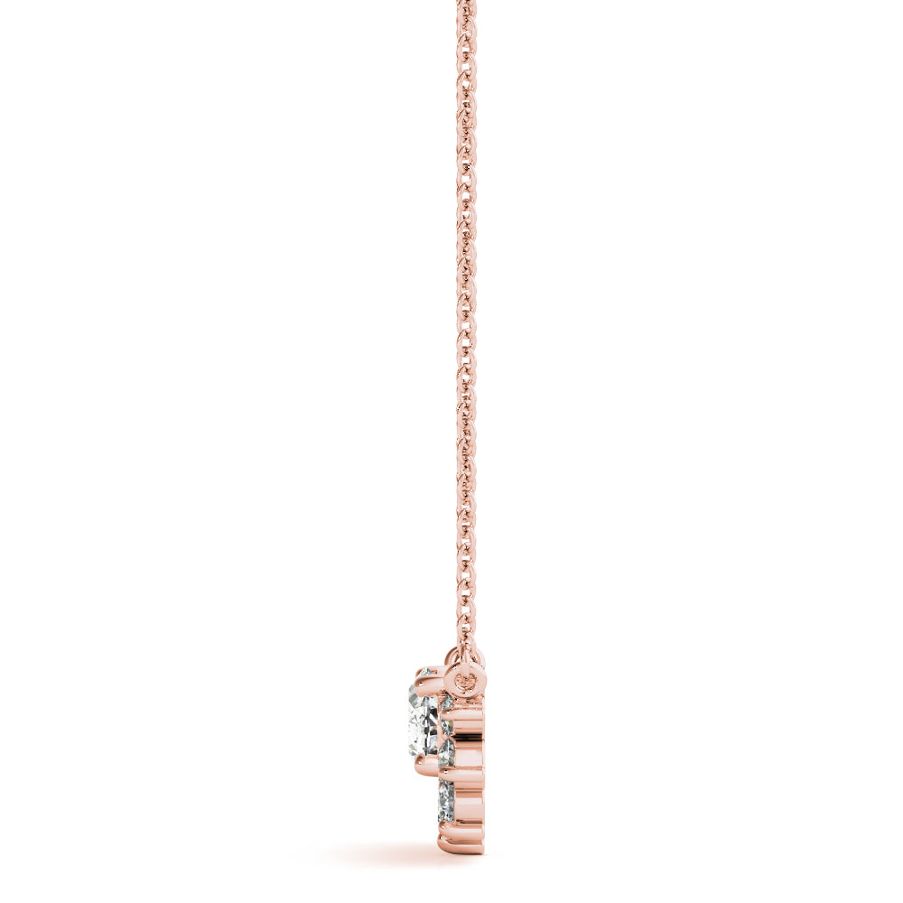 Oval Fashion Diamond Pendant · 0.38 ct tw