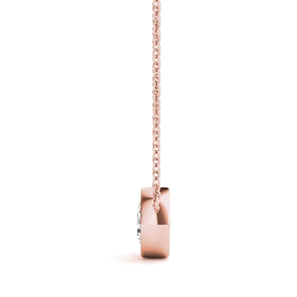 Round Diamond Solitaire Pendant · 1.00 ct tw