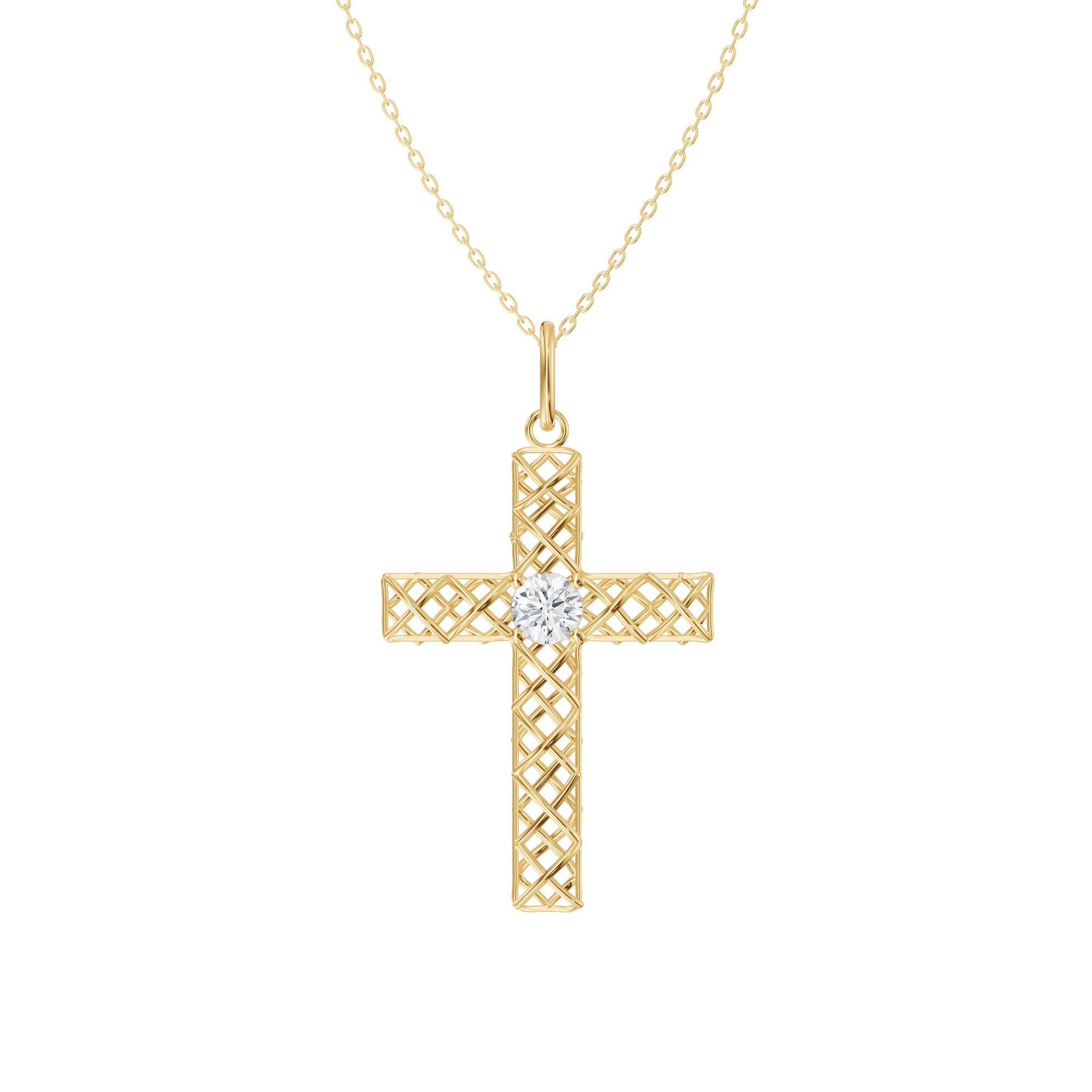 Round Fashion Diamond Pendant · 0.33 ct tw