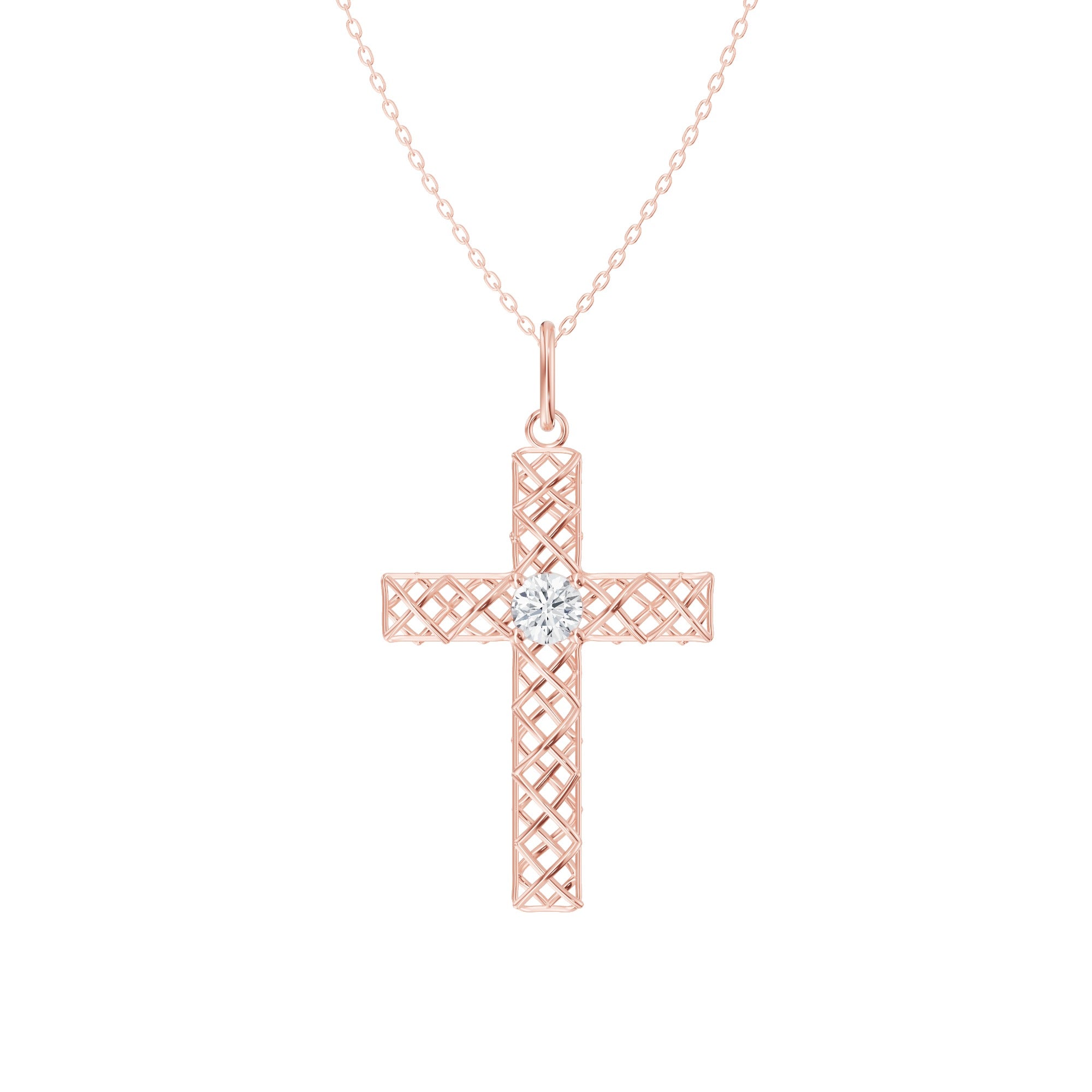 Round Fashion Diamond Pendant · 0.33 ct tw