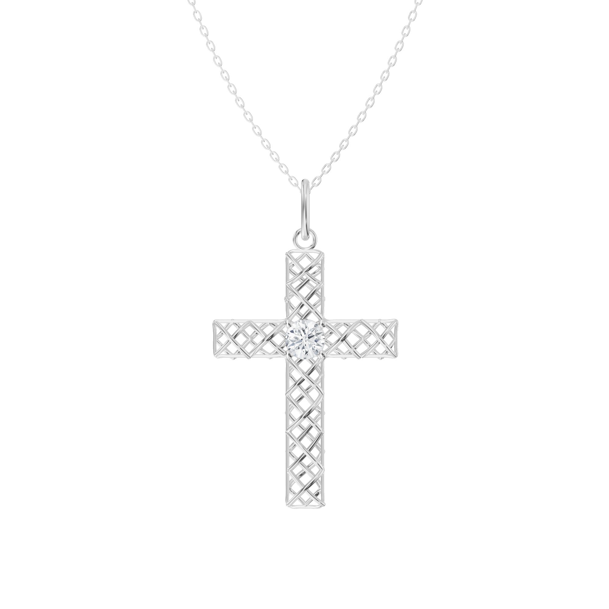Round Fashion Diamond Pendant · 0.33 ct tw