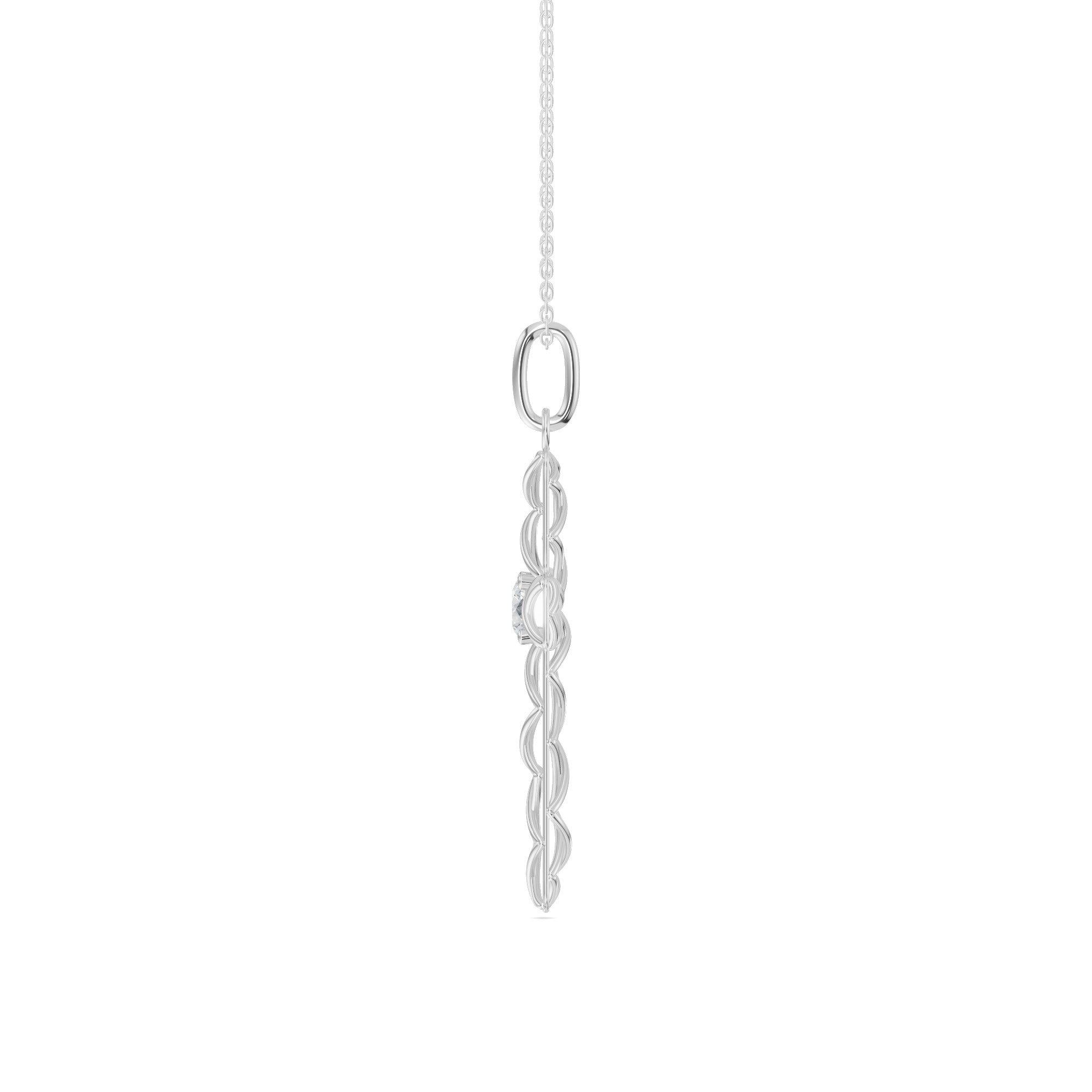 Round Fashion Diamond Pendant · 0.33 ct tw