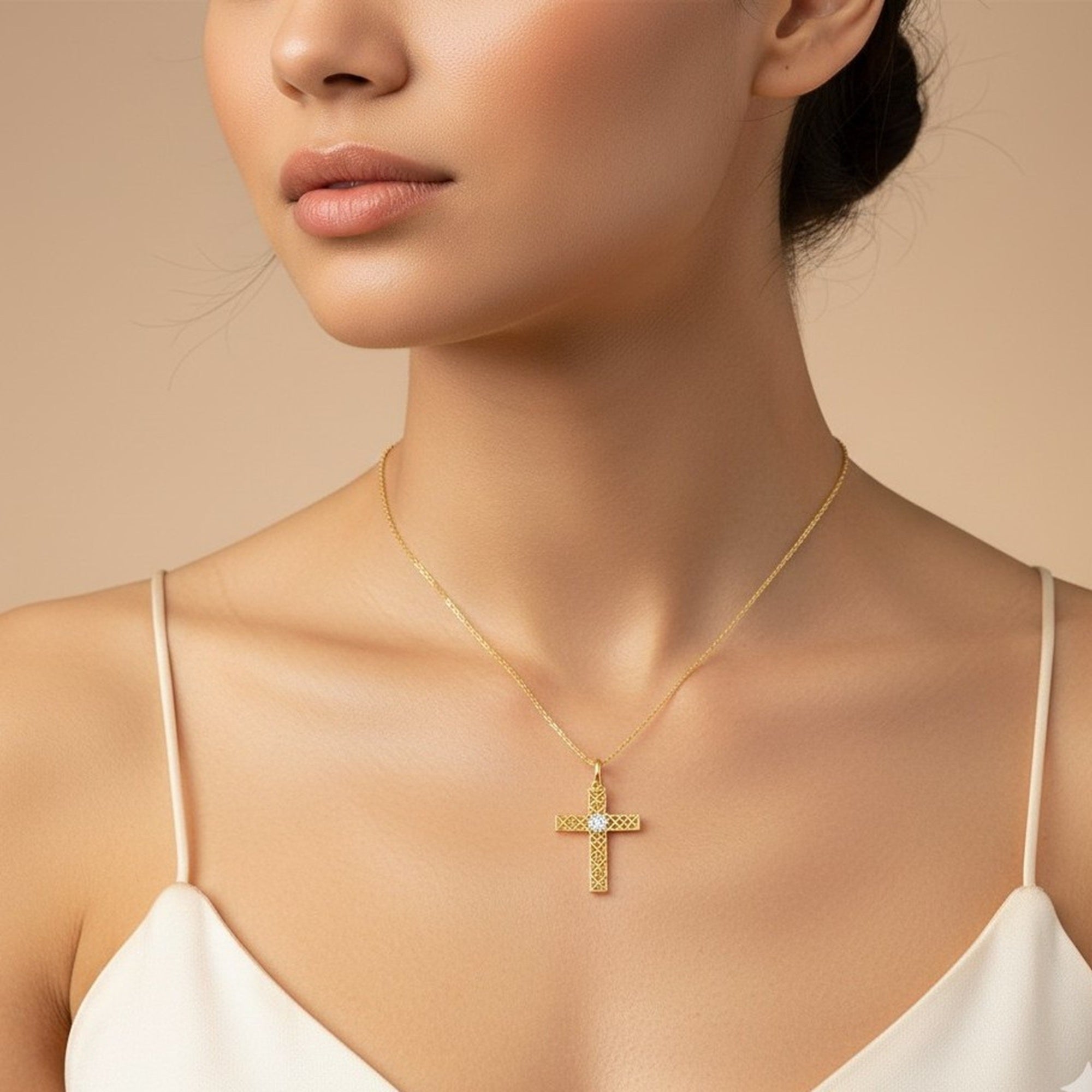 Round Fashion Diamond Pendant · 0.33 ct tw