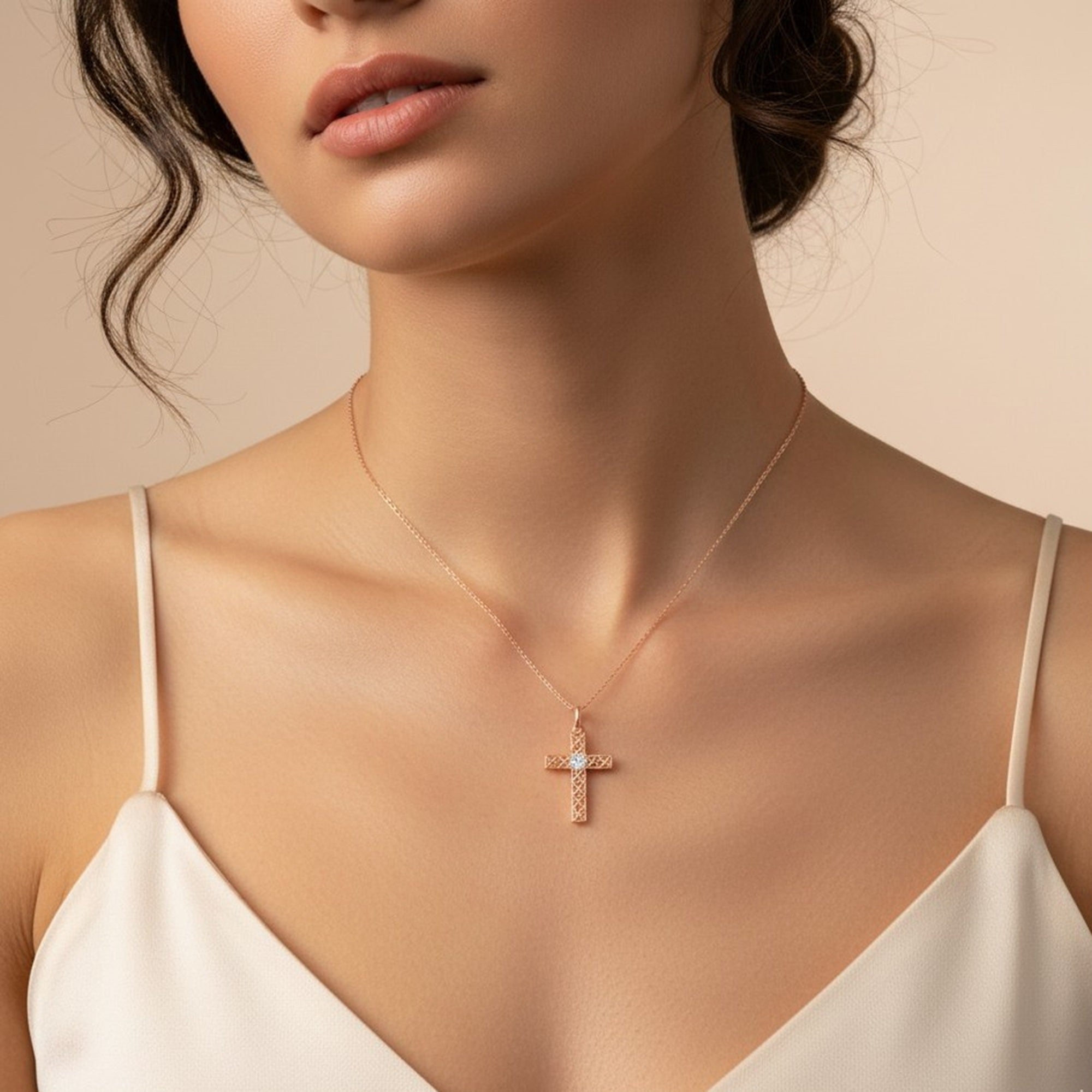Round Fashion Diamond Pendant · 0.33 ct tw