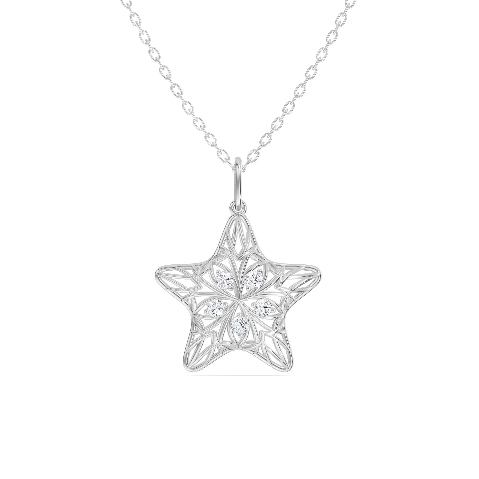 Fashion Diamond Pendant · 0.06 ct tw