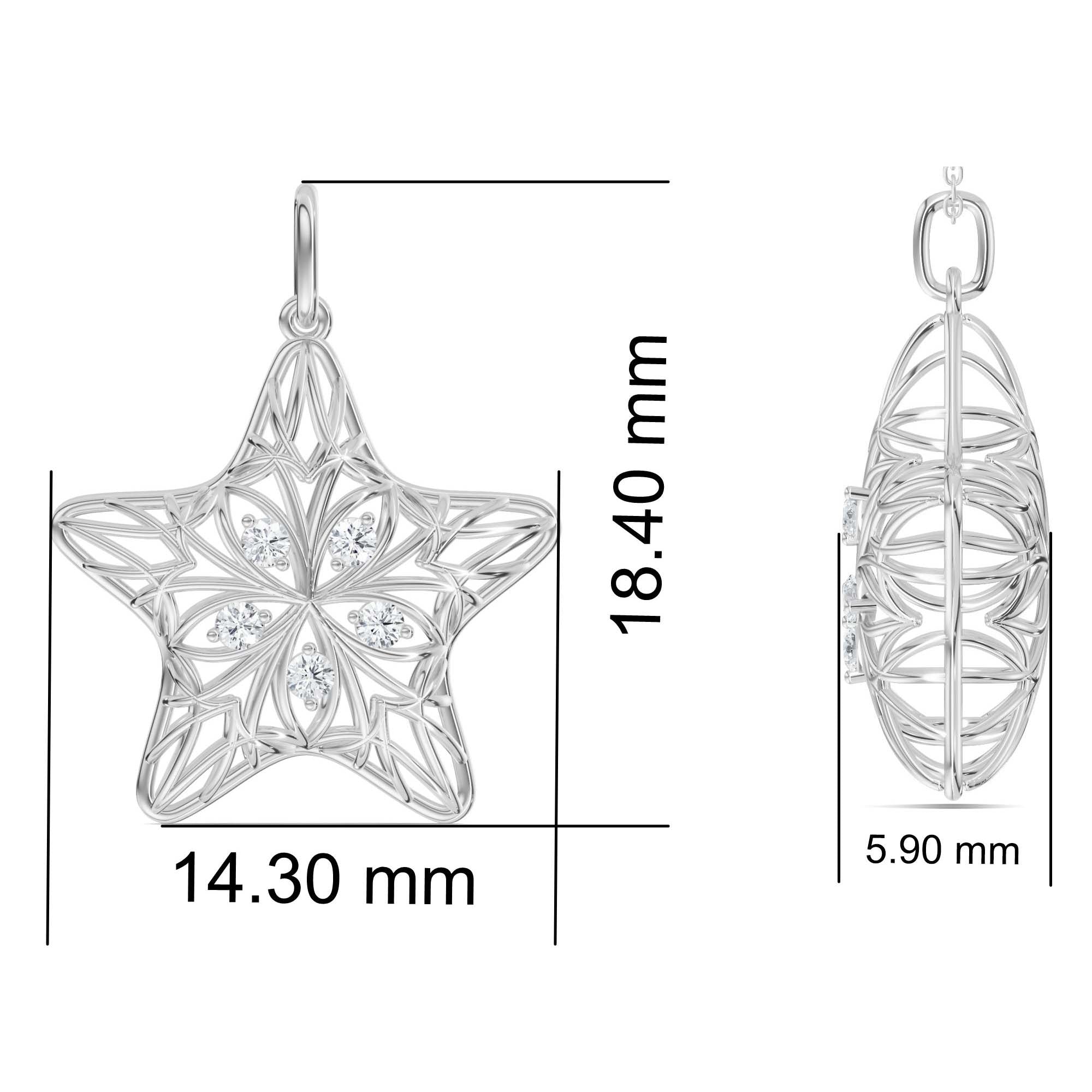 Fashion Diamond Pendant · 0.06 ct tw
