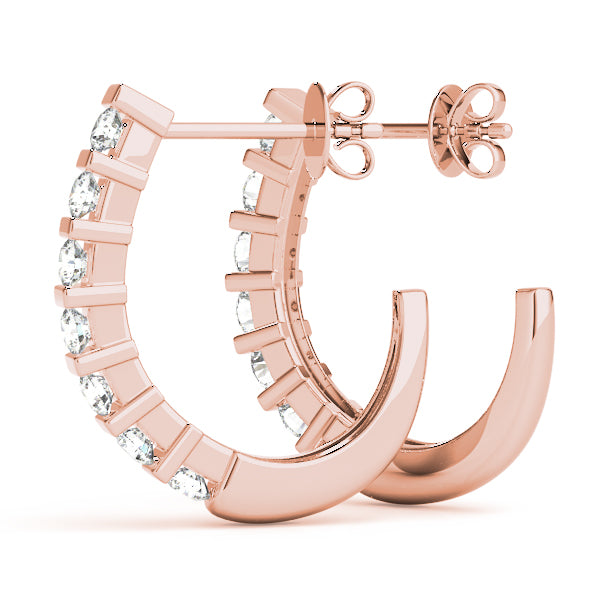 J-hoops Diamond Hoop · 0.36 ct tw