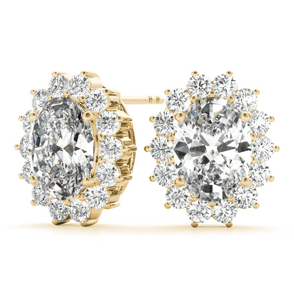 Oval Gemstone Earrings · 0.84 ct tw