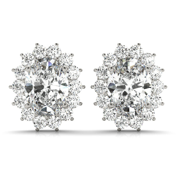 Oval Gemstone Earrings · 0.84 ct tw