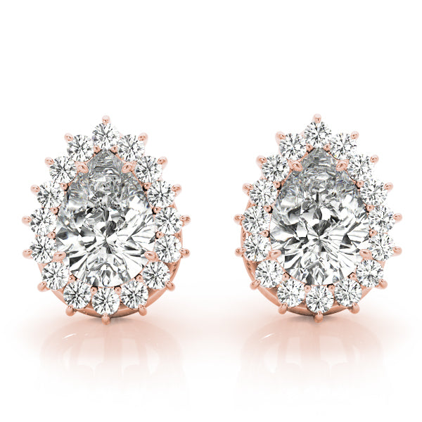 Pear Gemstone Earrings · 0.28 ct tw