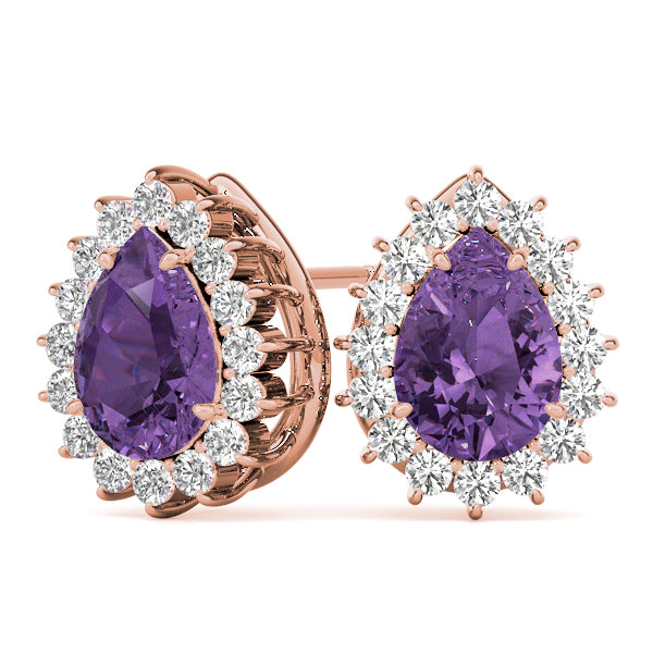 Pear Gemstone Earrings · 0.40 ct tw