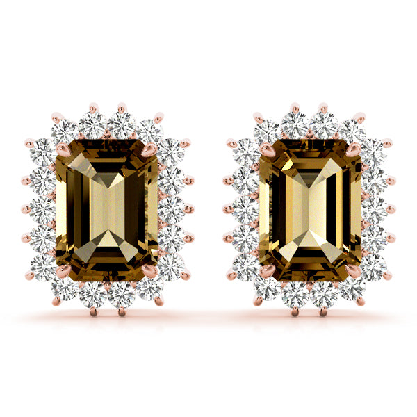 Emerald Gemstone Earrings · 0.40 ct tw