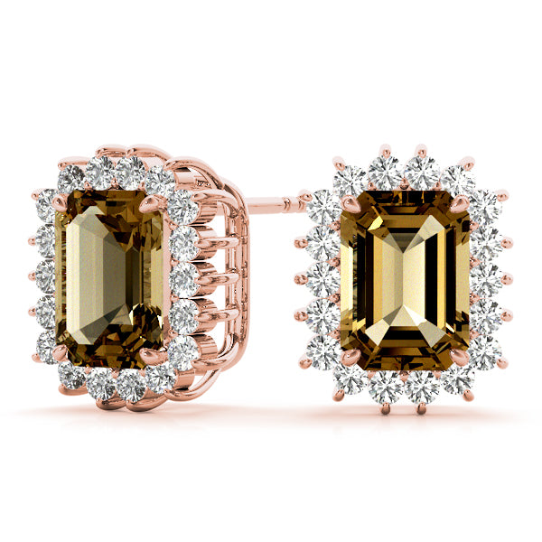 Emerald Gemstone Earrings · 0.40 ct tw