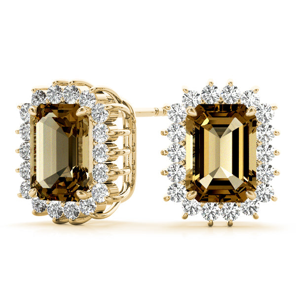 Emerald Gemstone Earrings · 0.40 ct tw