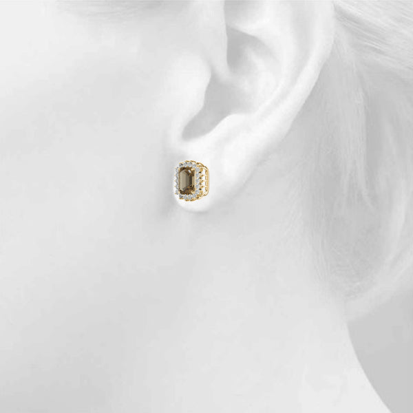 Emerald Gemstone Earrings · 0.40 ct tw