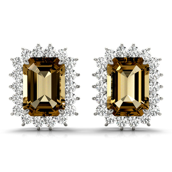 Emerald Gemstone Earrings · 0.32 ct tw