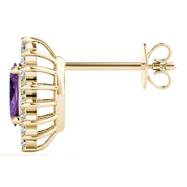Marquise Gemstone Earrings · 0.32 ct tw